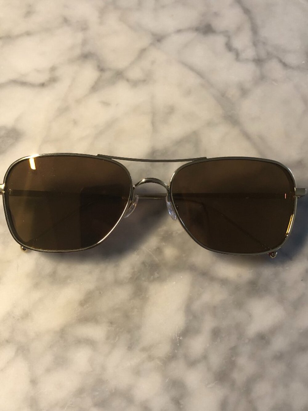 NEW SAMA EYEWEAR SUNGLASSES MODEL PAOLO IN GOLD COLOR EXCLUSIVE EDITION